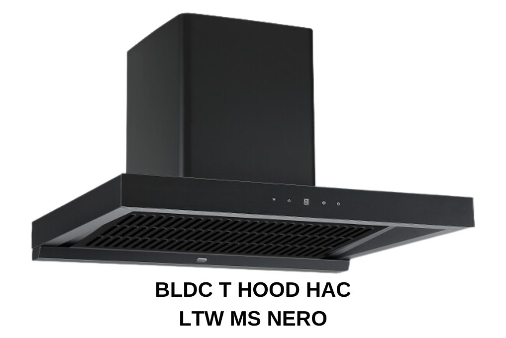 Elica BLDC T Hood HAC Ltw Ms Nero Chimney